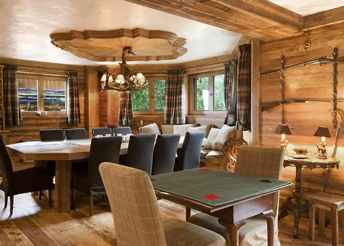 شاليه Chalet D'Exception A Courchevel 1850 Pour 14 Personnes Avec Detente - Fr-1-564-5 *